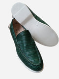 Ascot Cannes - Green Crocodile - Ascot Shoes