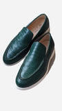 Ascot Cannes - Green Crocodile - Ascot Shoes