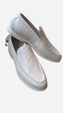 Ascot Cannes - White Crocodile - Ascot Shoes