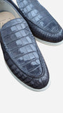Ascot Cannes - Grey Crocodile - Ascot Shoes