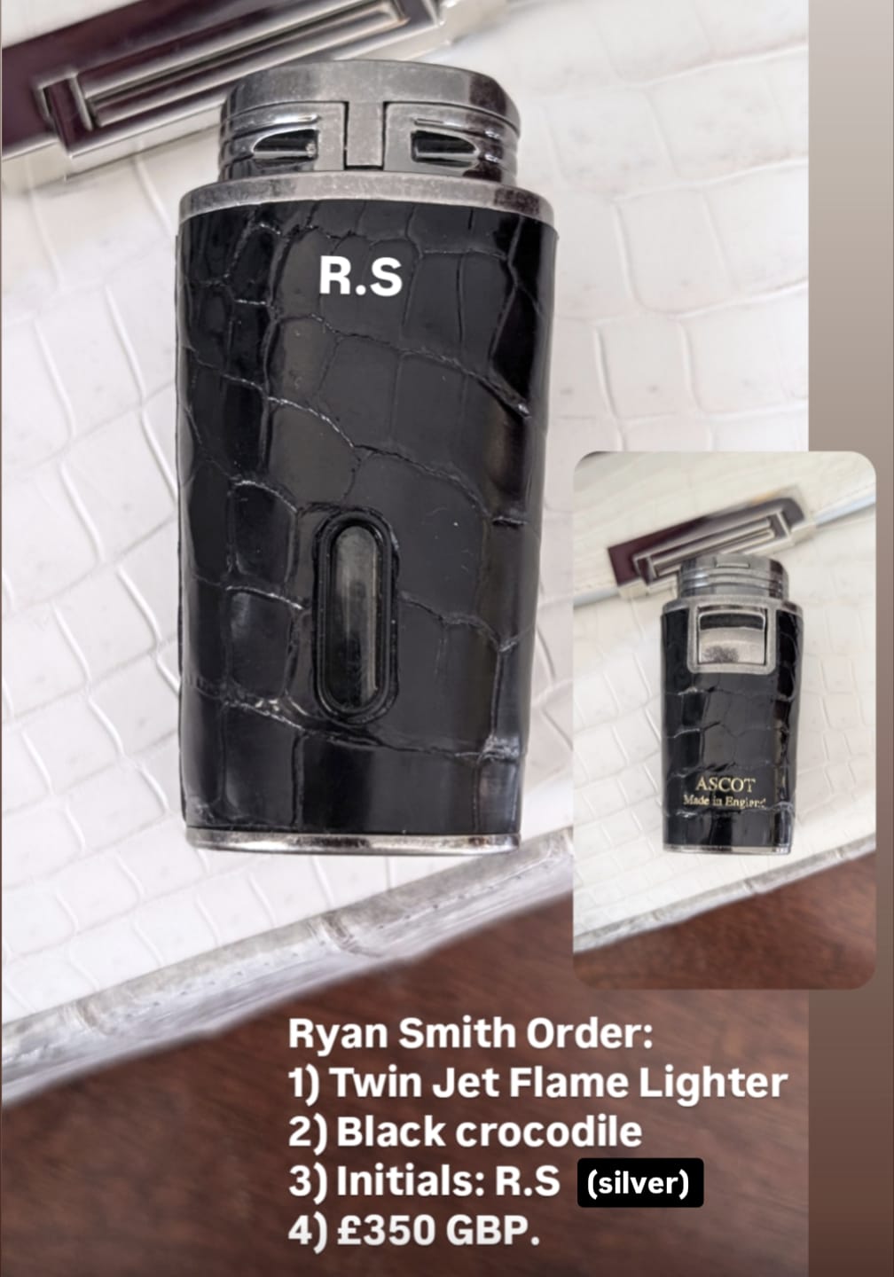 Invoice for Ryan - Ascot Shoes