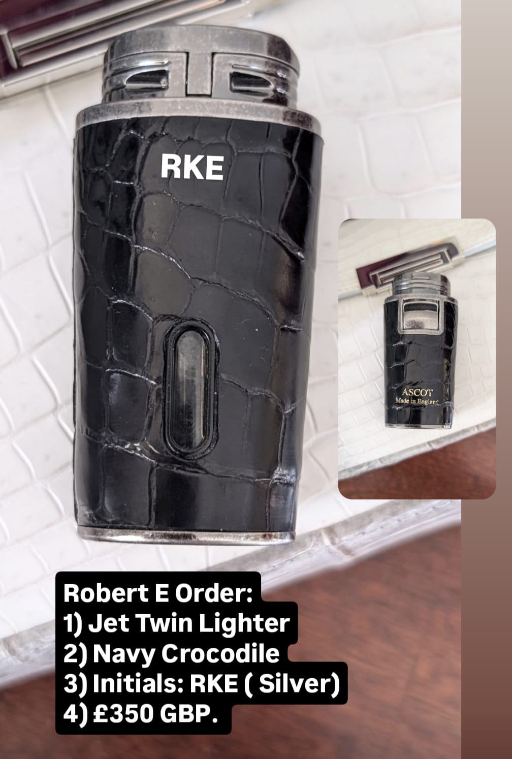 Invoice for Robert - Ascot Shoes