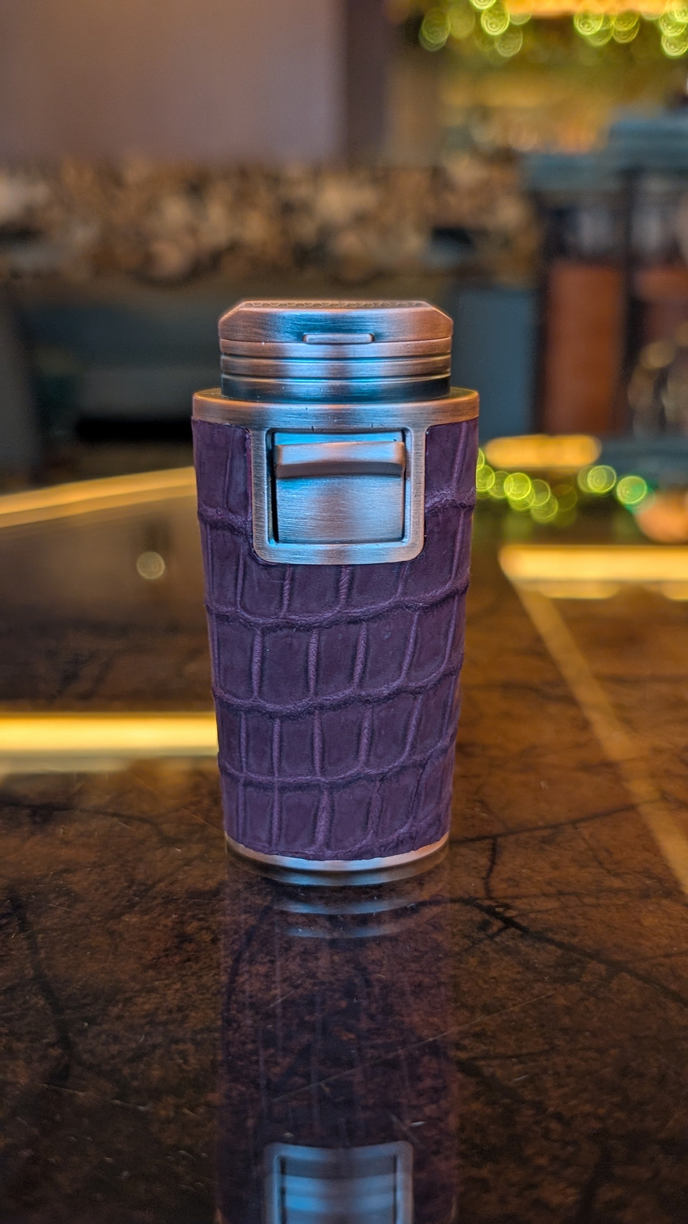 Ascot Lighter - Violet Crocodile - Ascot Shoes