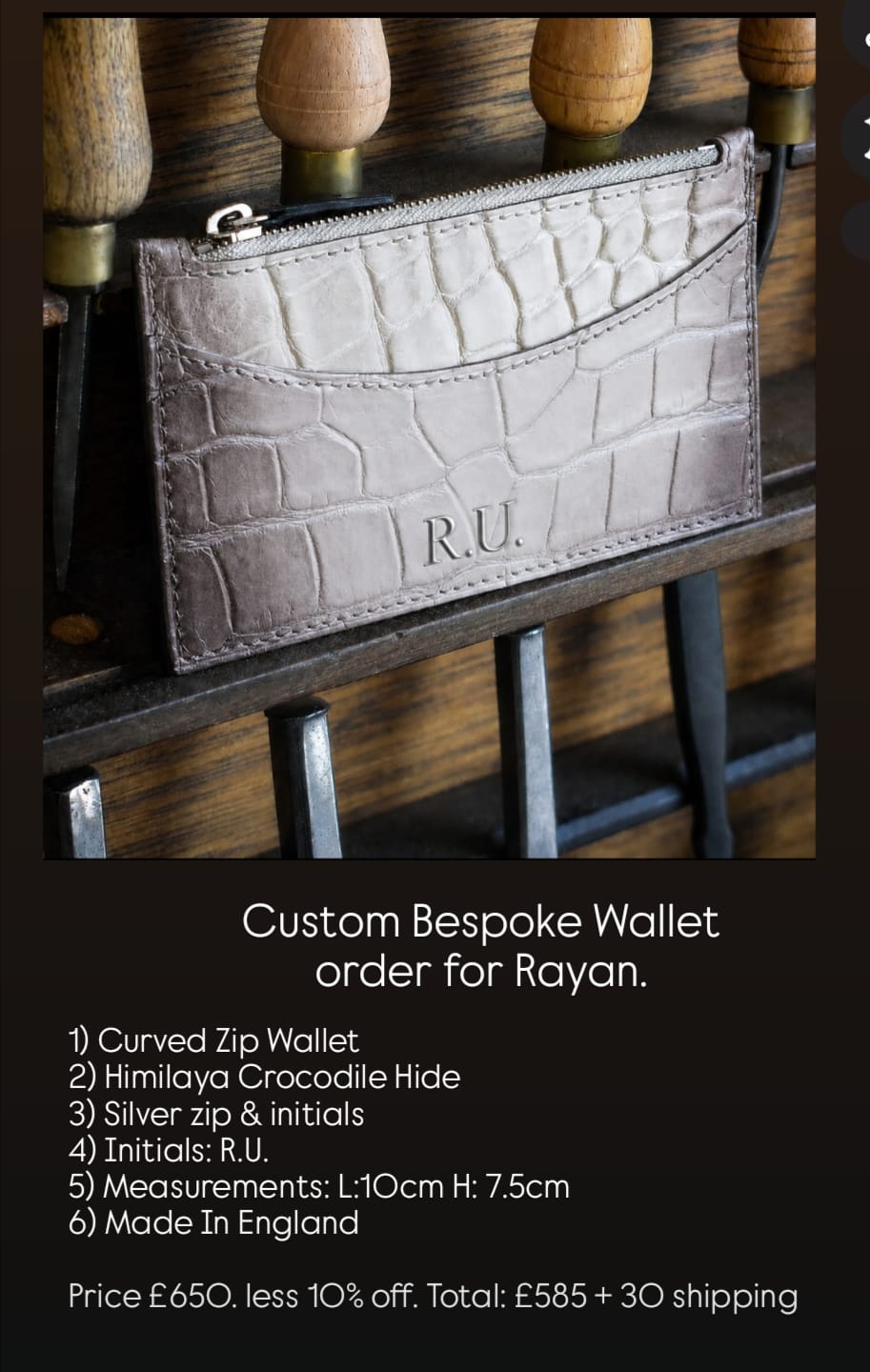 Invoice for Rayan - Ascot Shoes