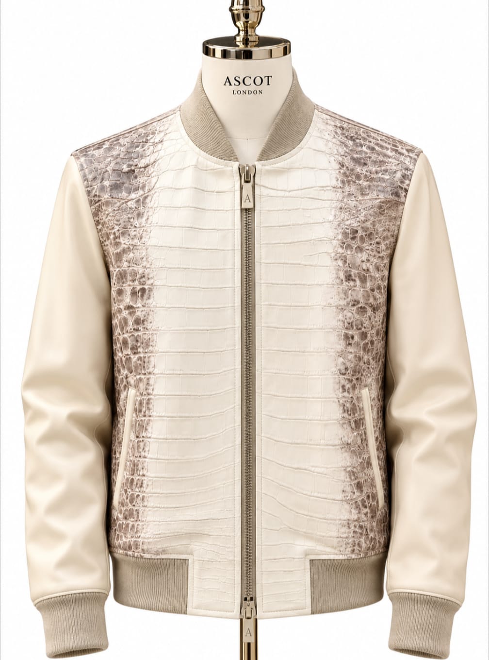 Himalayan Crocodile Bomber Jacket - Ascot Shoes