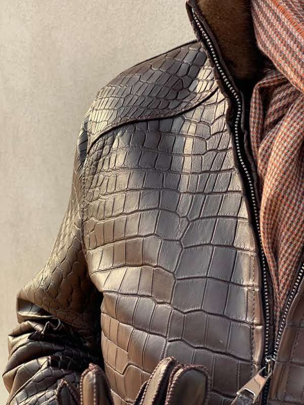 Ascot Crocodile Jacket - Ascot Shoes