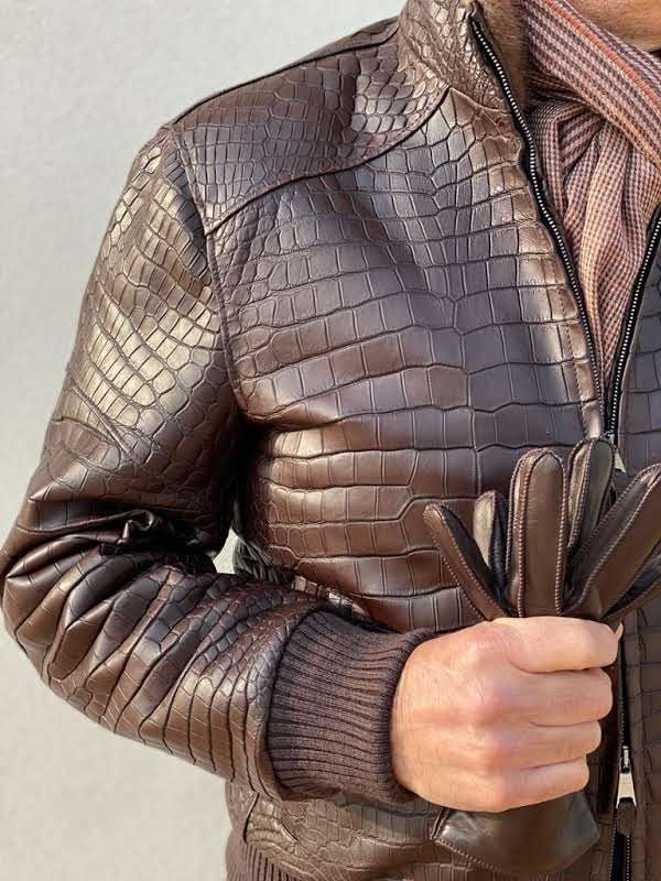 Ascot Crocodile Jacket - Ascot Shoes