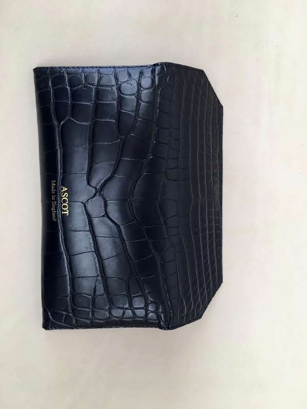 Glass Case - Black Alligator - Ascot Shoes