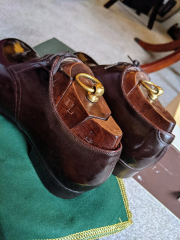 Foster and Sons - Dark Brown, UK 6, G fitting (wide), Full Bespoke