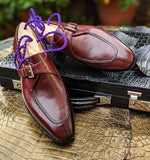 Ascot Andre - Burgundy Calf - Ascot Shoes