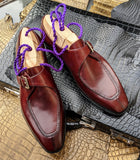 Ascot Andre - Burgundy Calf - Ascot Shoes