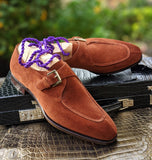 Ascot Andre - Cognac Suede - Ascot Shoes