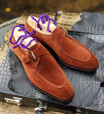 Ascot Andre - Cognac Suede - Ascot Shoes