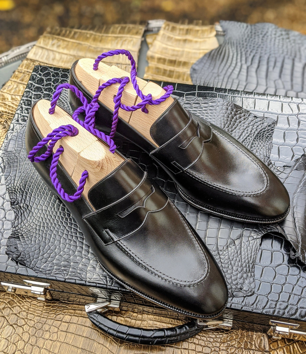 Ascot Sinatra - Black Calf - Ascot Shoes