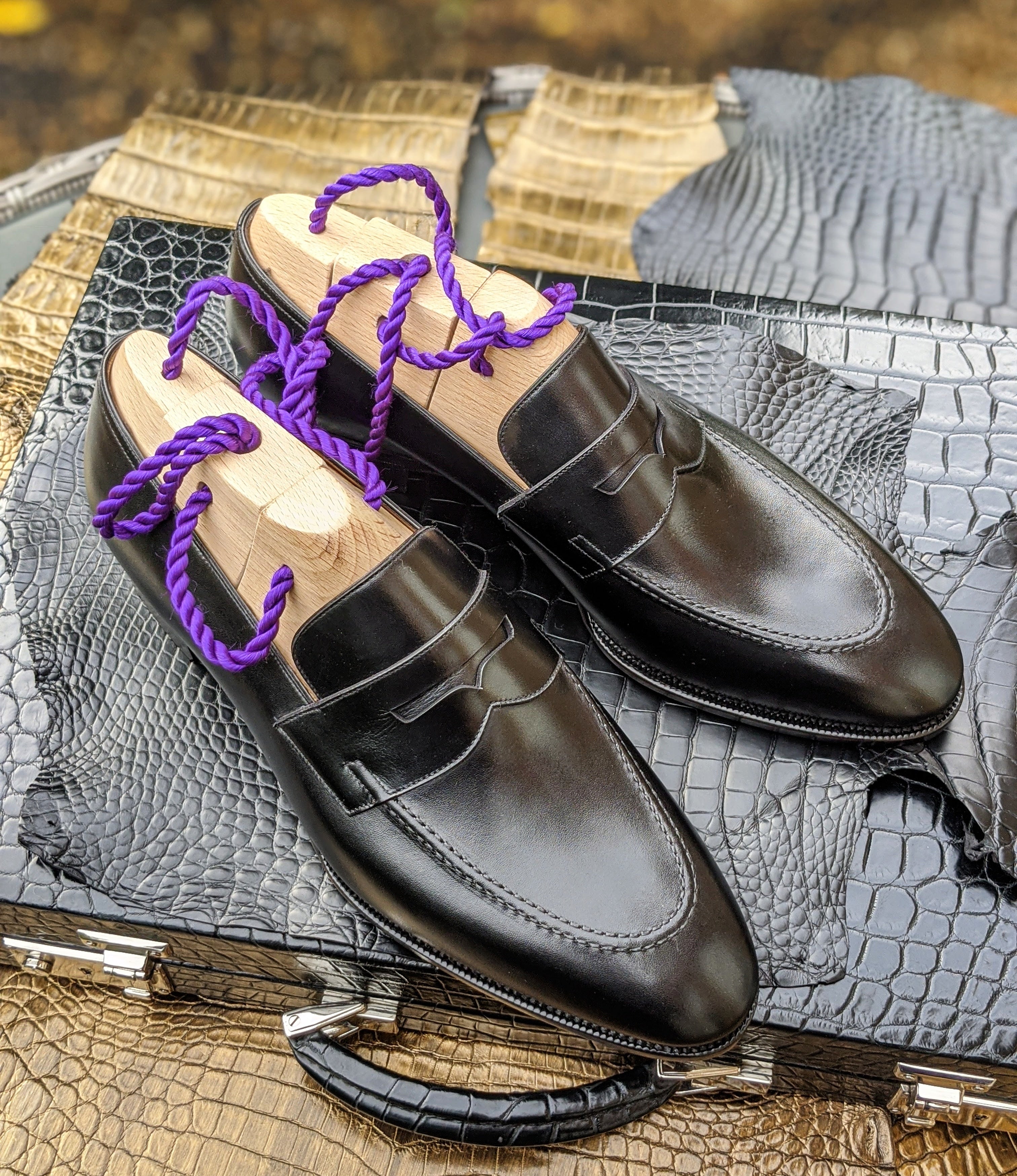 Ascot Sinatra - Black Calf - Ascot Shoes