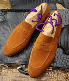 Ascot Sinatra - Camel Suede - Ascot Shoes