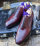 Ascot Andrew - Bordeaux Calf - Ascot Shoes