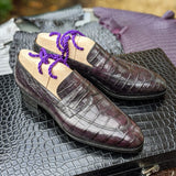 Ascot Sinatra - Caviar Alligator - Ascot Shoes