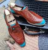 Ascot Monk Strap - Special Patina - Ascot Shoes