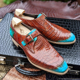 Ascot Monk Strap - Special Patina - Ascot Shoes