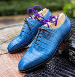 Ascot Wholecut - Blue Patina - Ascot Shoes