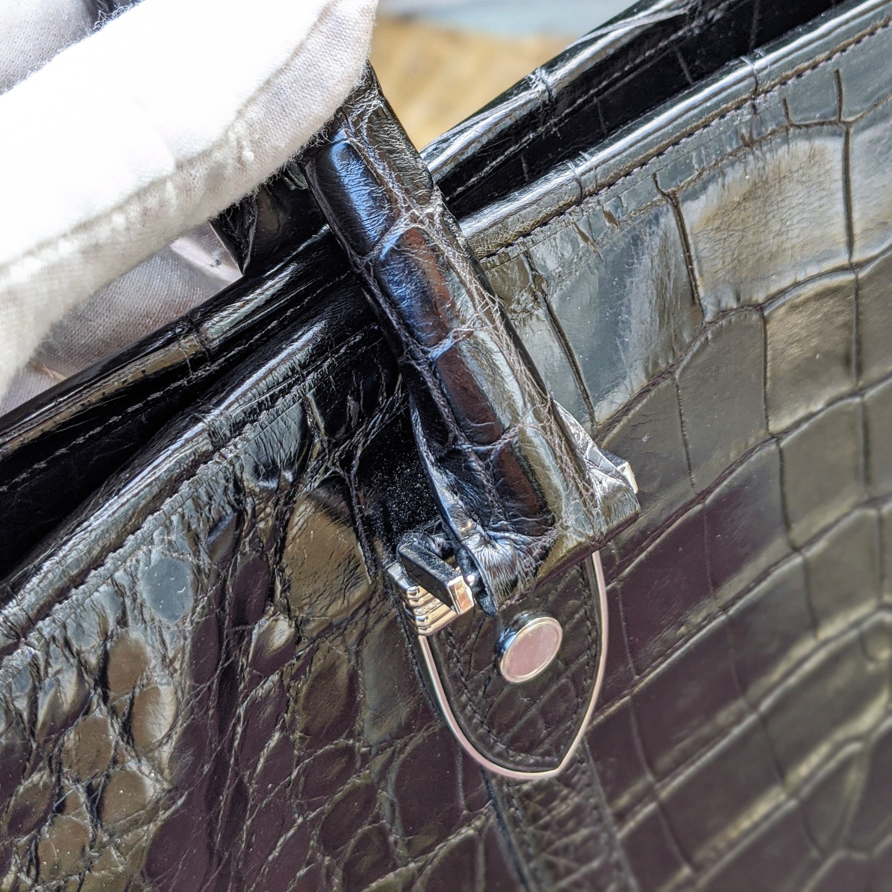 Weekend Traveller - Black Crocodile - Ascot Shoes