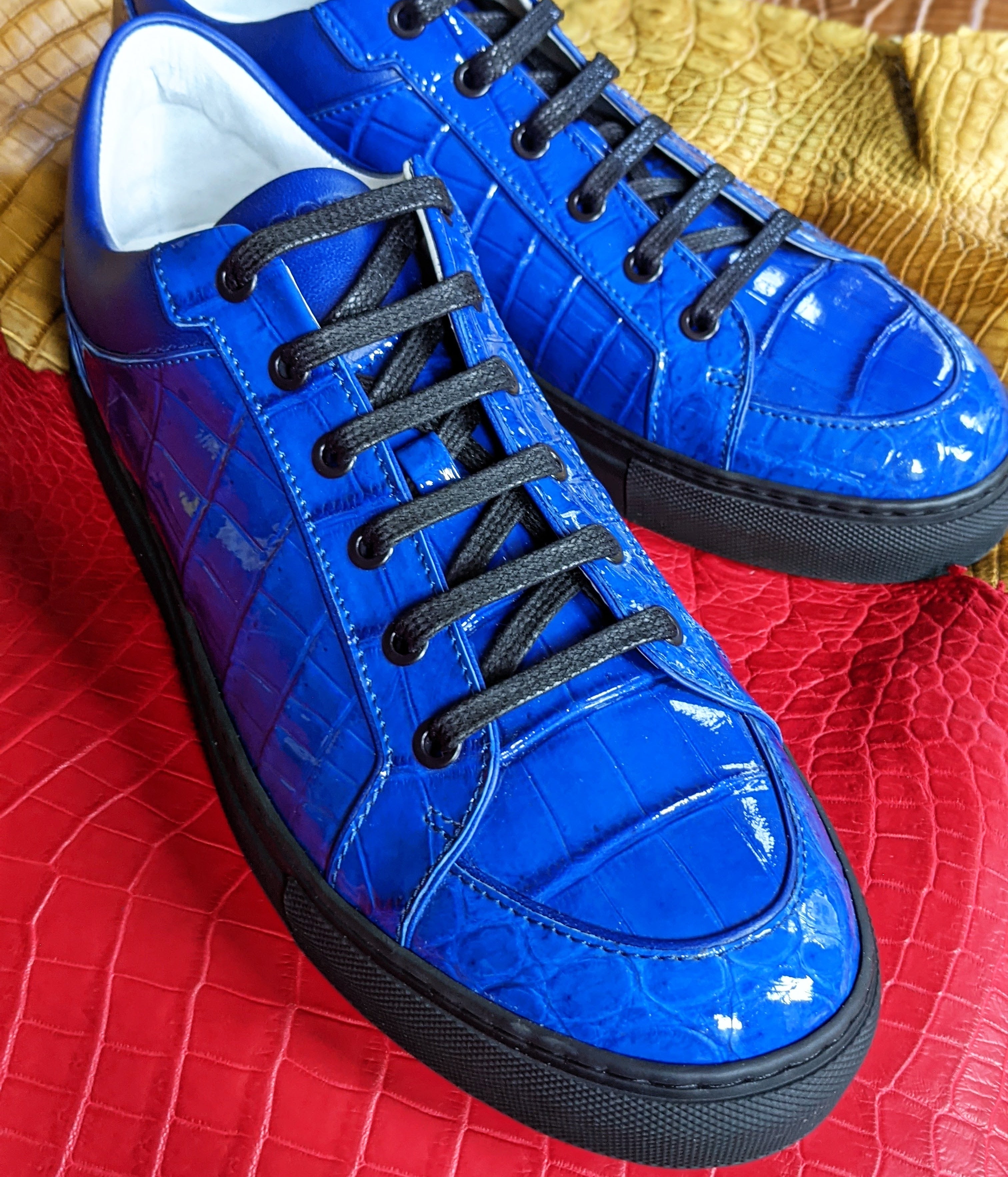 Ascot Sneakers - Electric Blue - Ascot Shoes