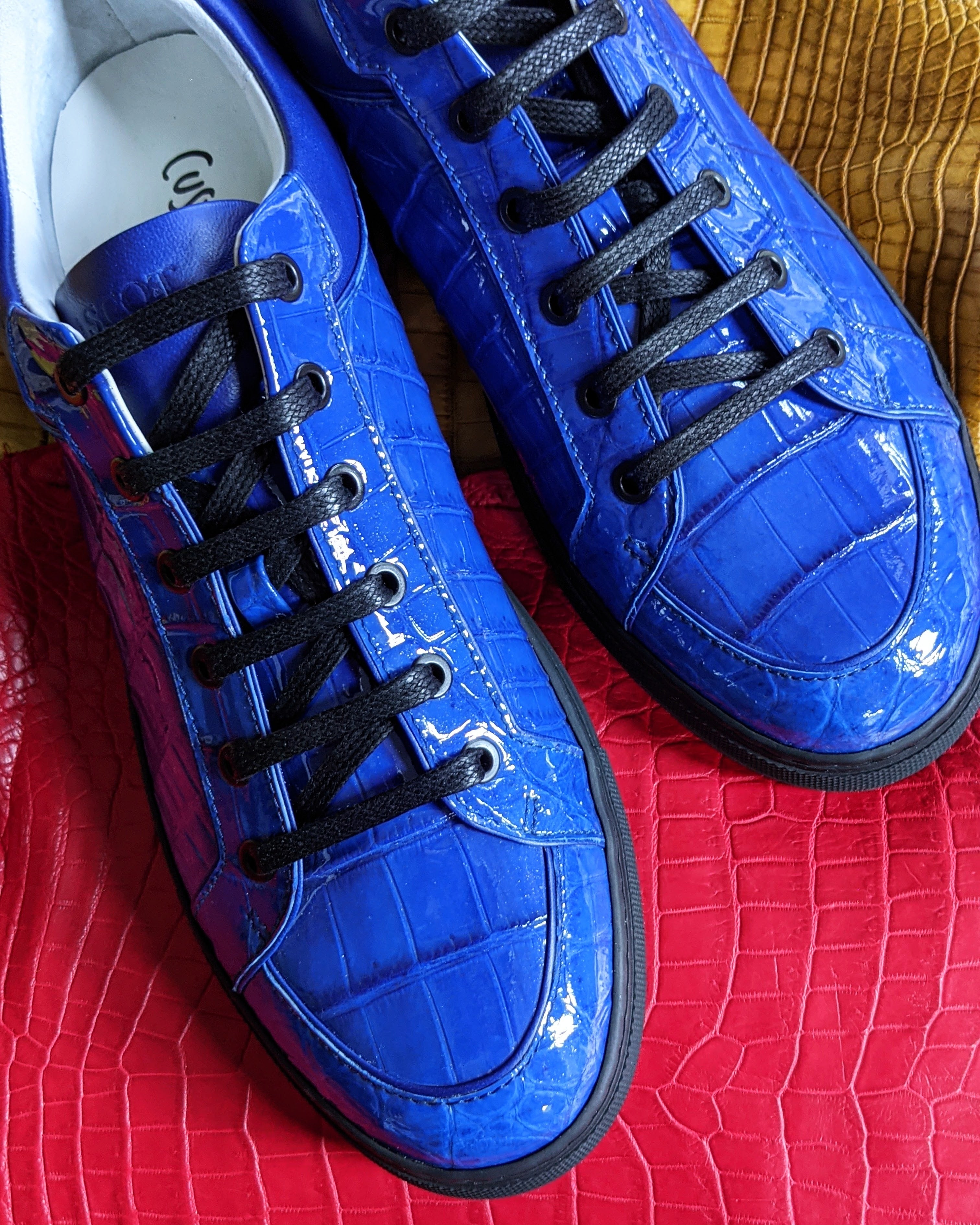 Ascot Sneakers - Electric Blue - Ascot Shoes
