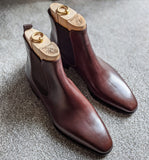Ascot Chelsea Boots - Brown Calf - Ascot Shoes