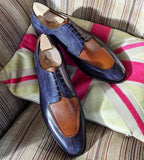 Ascot Kaan - Cognac Scotch Grain & Blue Museum Calf - Ascot Shoes