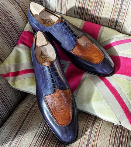 Ascot Kaan - Cognac Scotch Grain & Blue Museum Calf