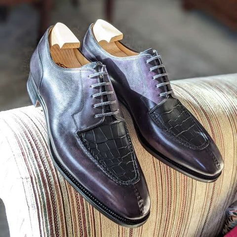 Ascot Kaan - Carbon Calf & Carbon Alligator