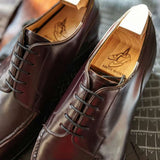 Ascot Kaan - Burgundy Shell Cordovan - Ascot Shoes