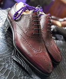 Ascot William - Burgundy Calf - Ascot Shoes