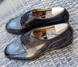 Ascot Kaan - Grey Crocodile & Grey Museum Calf, UK 10, U last - Ascot Shoes