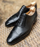 Ascot Éclair - Black Hatch Grain - Ascot Shoes