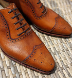 Ascot Éclair - Cognac Scotch Grain - Ascot Shoes