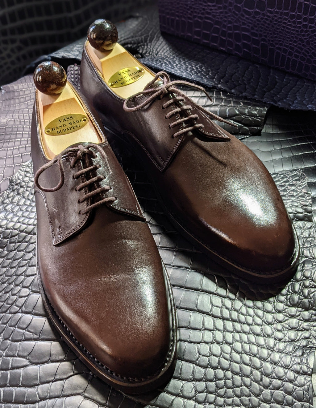 Vass Derby - Brown Calf, UK 5, P2 Last - Ascot Shoes