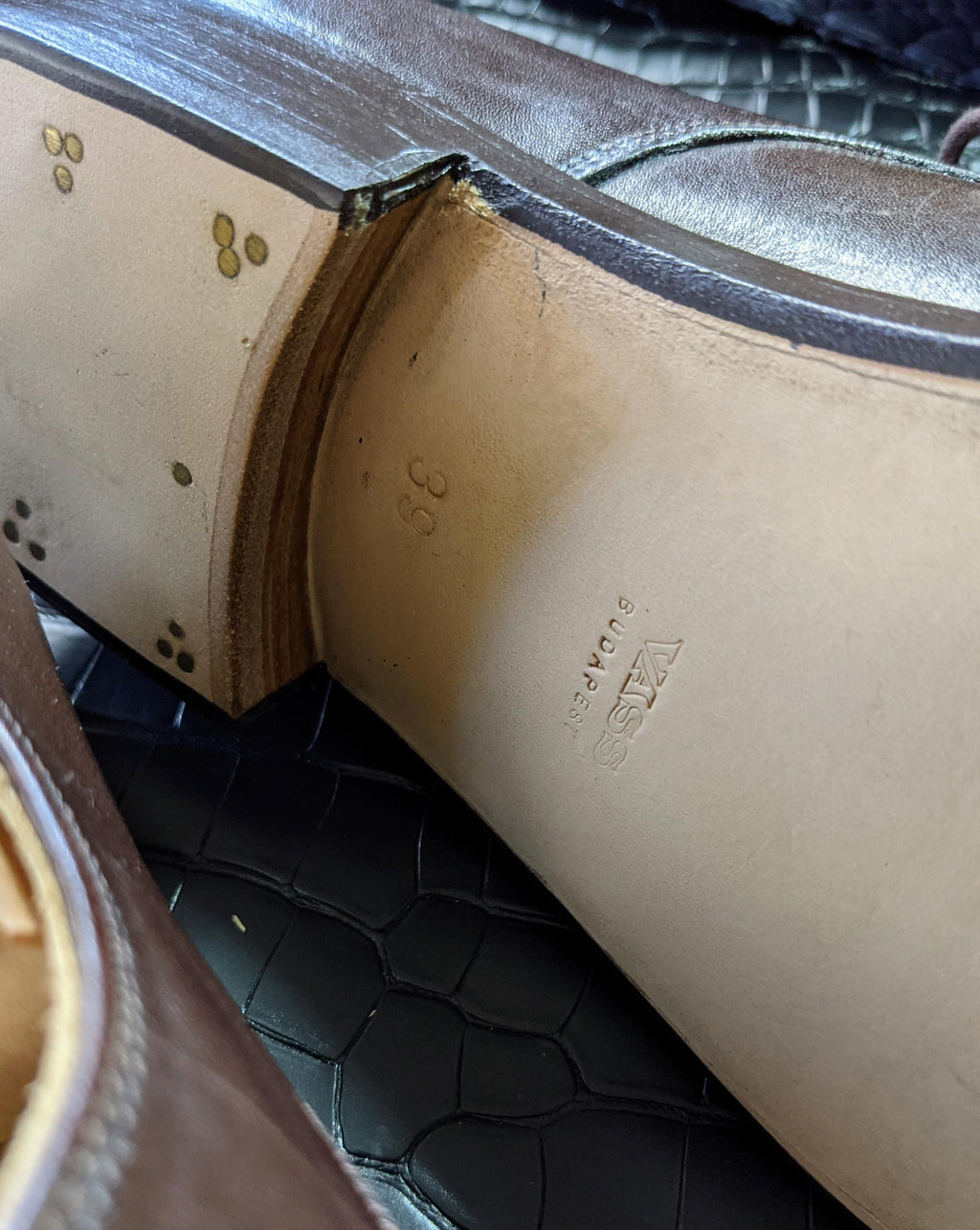 Vass Derby - Brown Calf, UK 5, P2 Last - Ascot Shoes