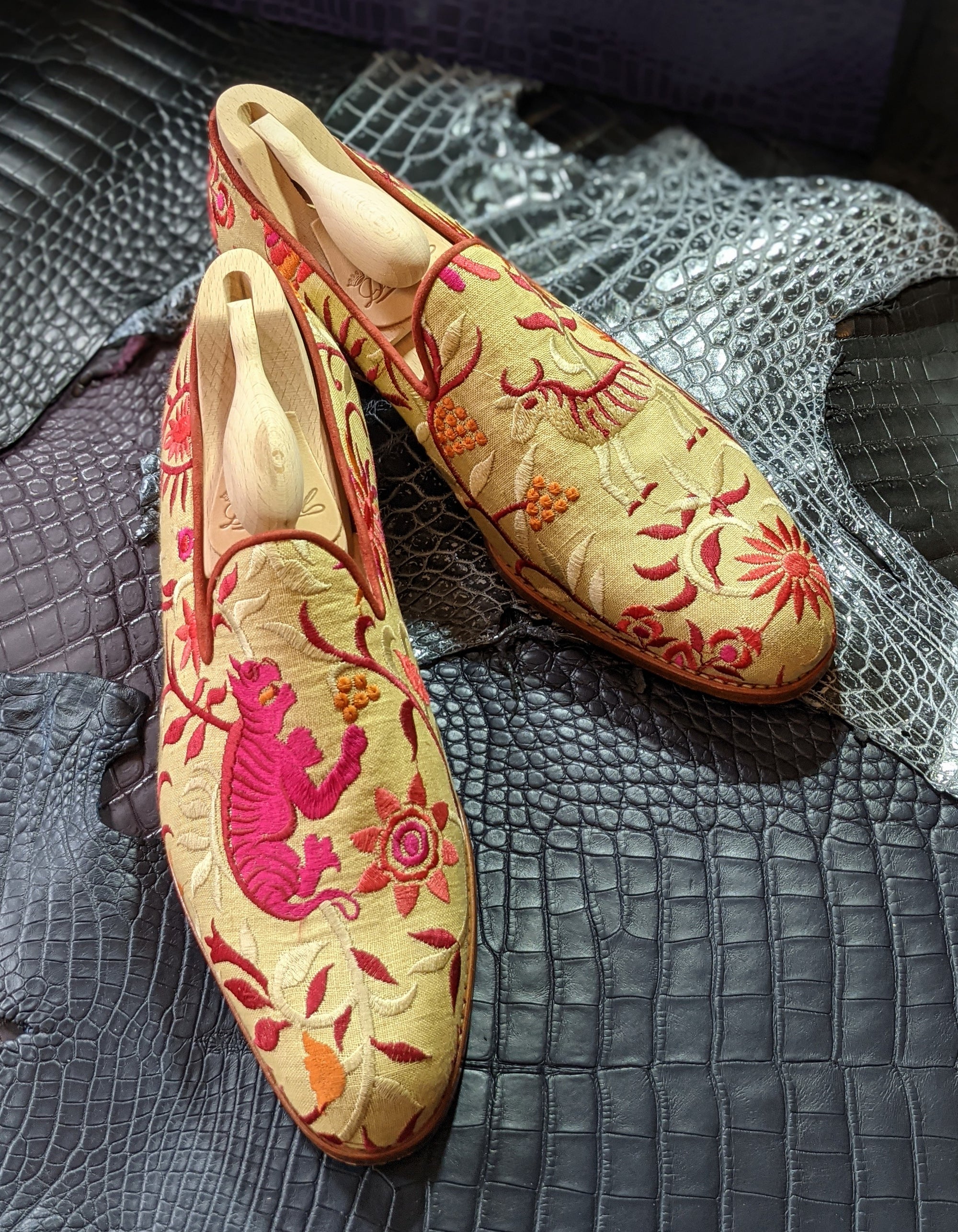 Ducal - Floral Print, UK 8.5 - Ascot Shoes