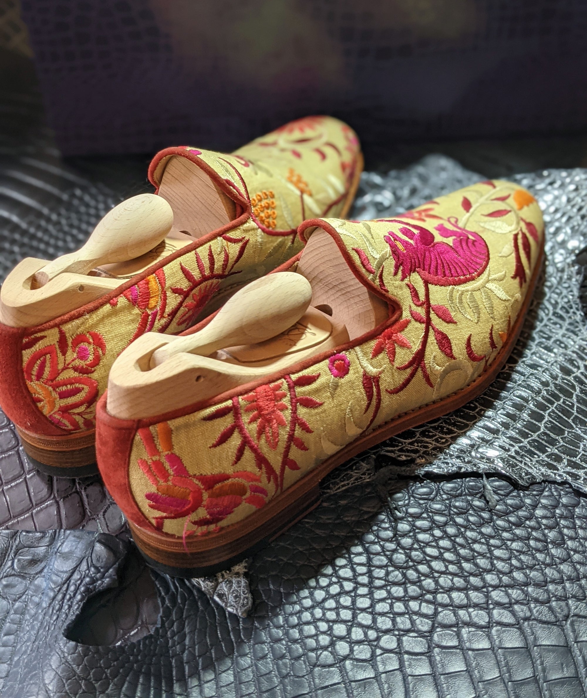 Ducal - Floral Print, UK 8.5 - Ascot Shoes