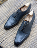 Ascot Kaan - Blue Calf, UK 9.5, U last - Ascot Shoes