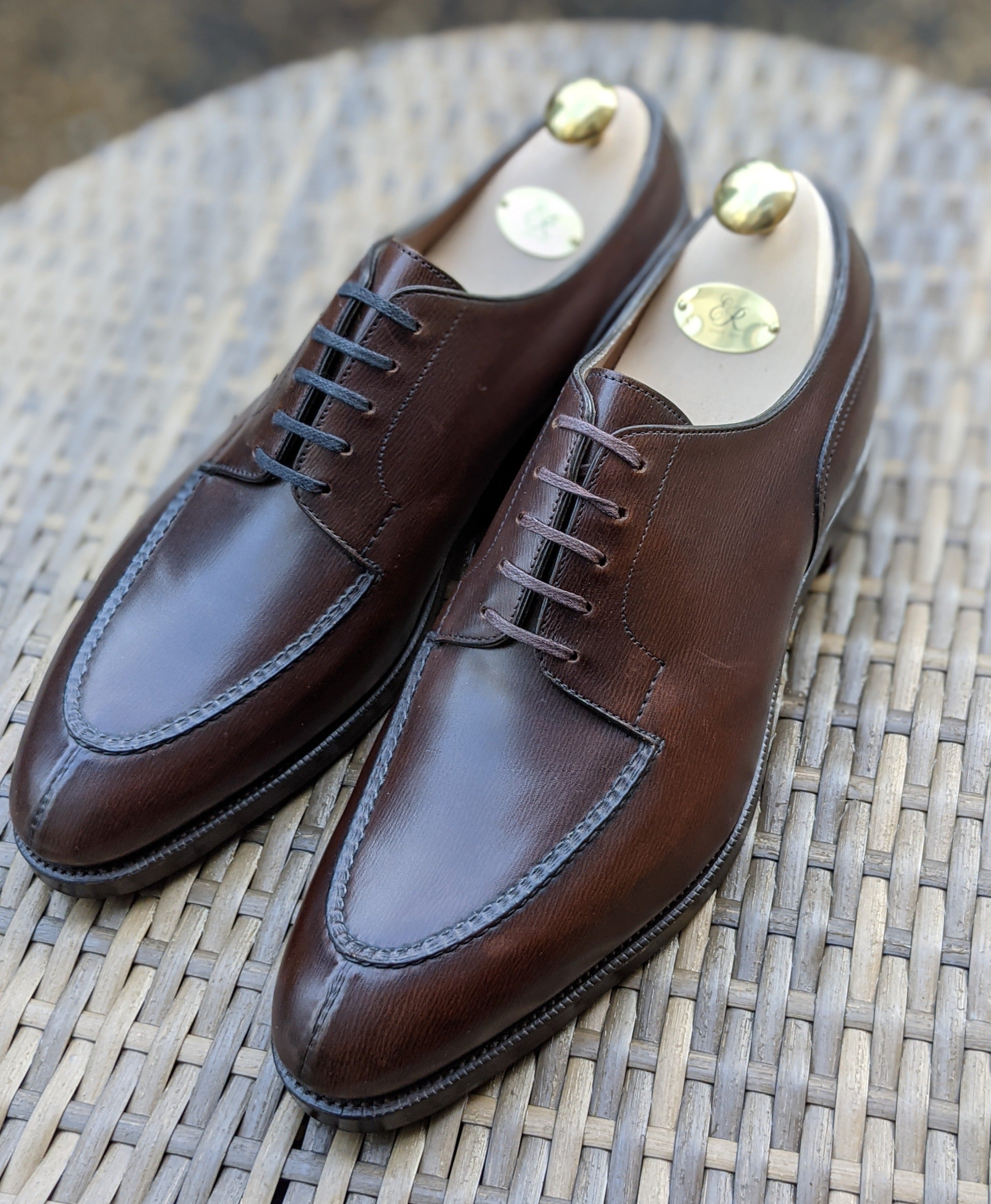 Edward Green - Willow Brown Calf, 82 last, UK 9.5 - Ascot Shoes