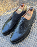 Vass Derby - Black Calf, UK 11.5, Peter last - Ascot Shoes