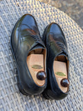 Vass Derby - Black Calf, UK 11.5, Peter last - Ascot Shoes