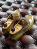 Vass Budapest - Green Patina, UK 7.5, U last - Ascot Shoes