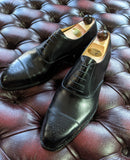 Vass Oxford - Black Calf, UK 11, F last - Ascot Shoes