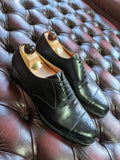 Vass Oxford - Black Calf, UK 11, F last - Ascot Shoes