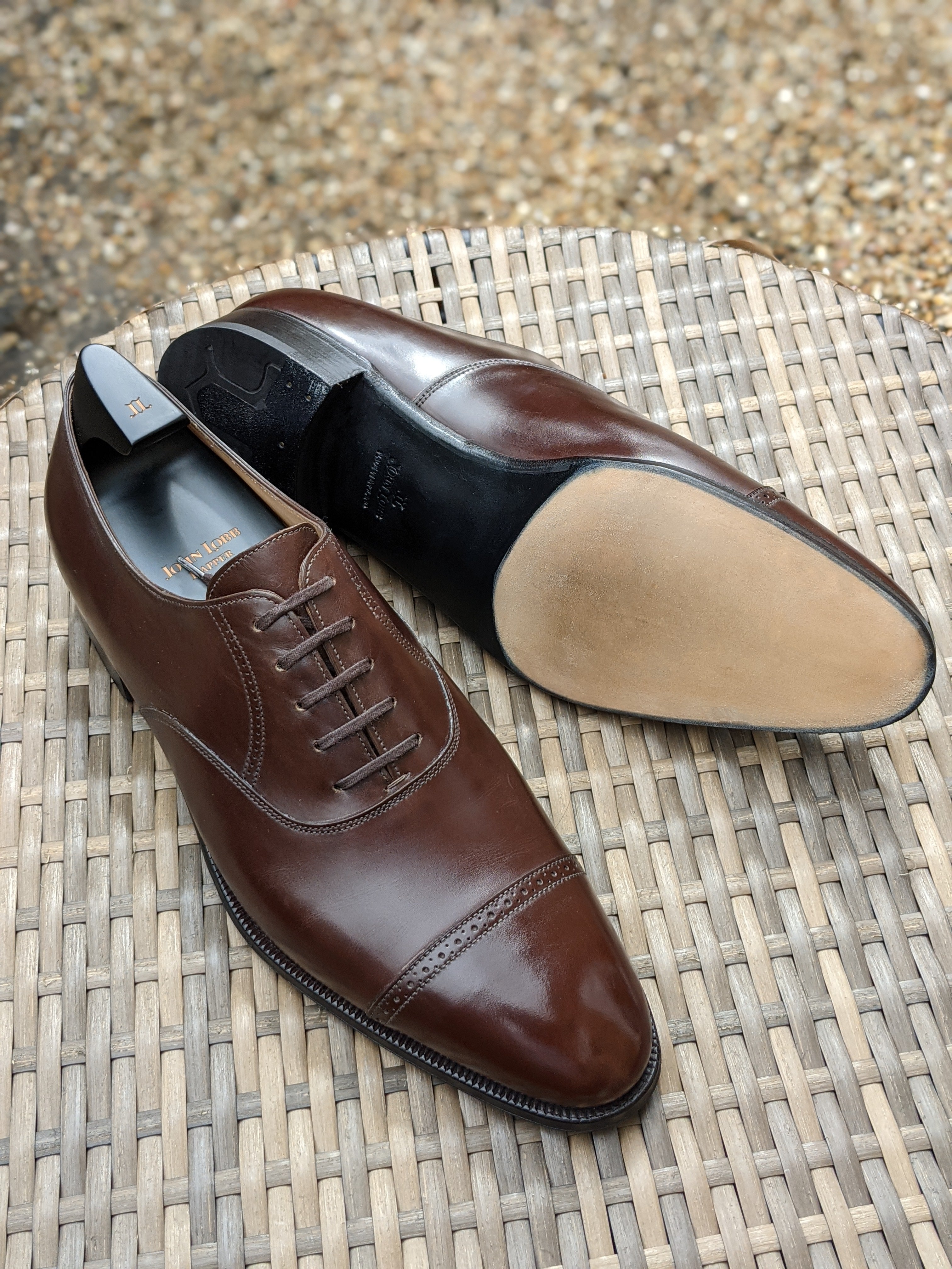 John Lobb - Phillip II. - Oak Brown - UK10 - E fiiting - Ascot Shoes