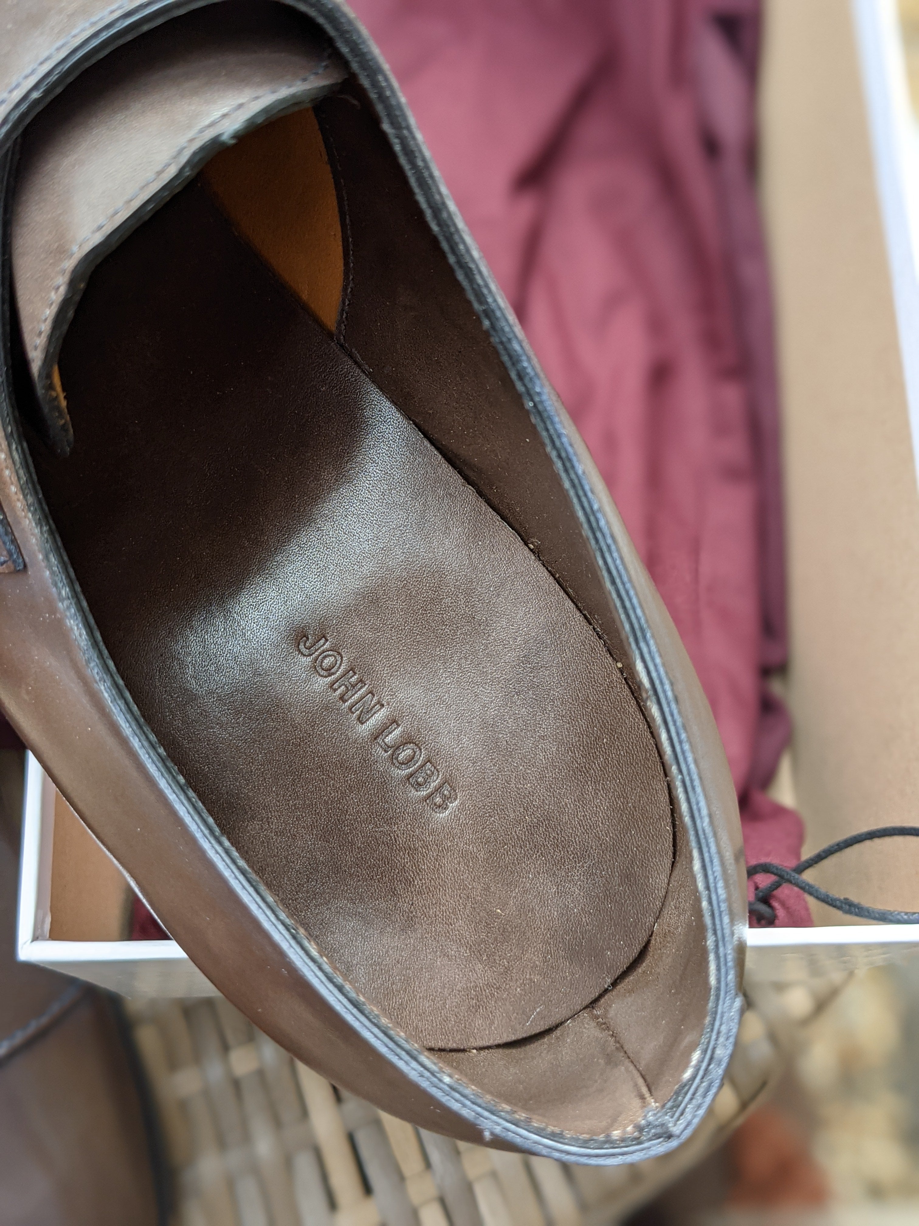 John Lobb - William - Pewter Museum - UK10 - E fitting - Ascot Shoes